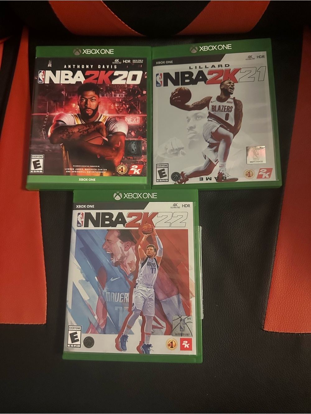 Xbox One NBA 2K20 / 2K21 / 2K22 Game Bundle